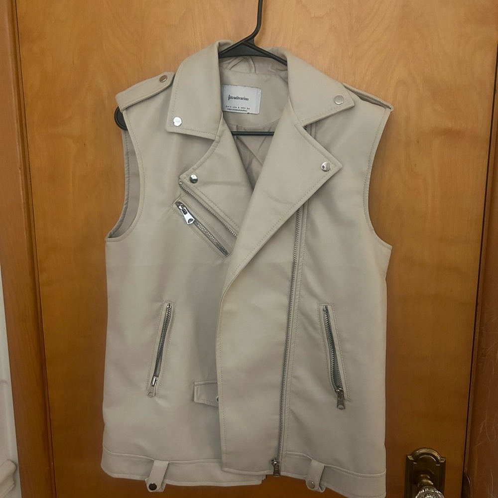 Stradivarius Leather Vest